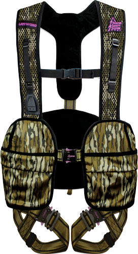 HYBRID WOMENS SAFETY HARNESS 175-250LBS BLACK