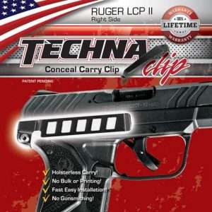 Techna Clip Ruger LCP II Right Side Weight