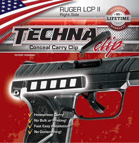 Techna Clip Ruger LCP II Right Side Weight