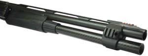 Lancer Shotgun Extension Clamp with Picatinny Rails
