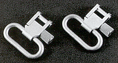 1" Silver Swivel 2-Pack for Superior Performance