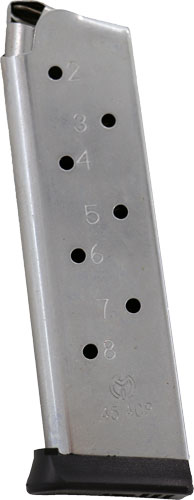 Metalform Magazine 1911 Govt. 45ACP 8RD Stainless Steel