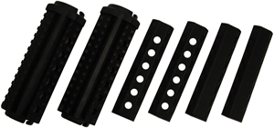 MFT 4 Sided Rail 6" Handguard - Black Anodized