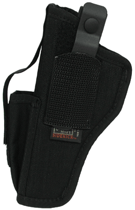 AMBIDEXTROUS BLACK NYLON Hip Holster for Large Autos