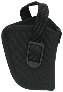 Nylon Black Hip Holster for 2"-3" Revolvers