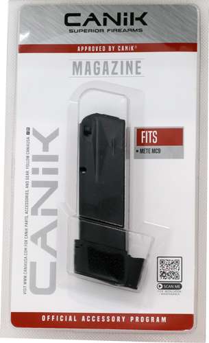Canik Mete MC9 Micro Magazine - Compact 9mm 15rd Black