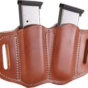 Premium Brown Single Stack Mag Carrier for Enhanced Capacity