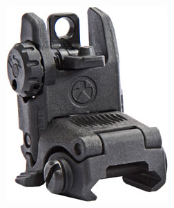 Magpul MBUS Rear Sight, Polymer, Black Color