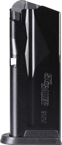 Sig P365 9mm Magazine, 10RD Black Steel