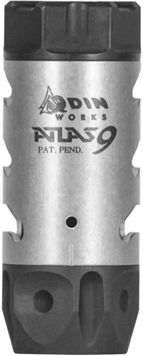 Odin Atlas 9 Compensator 9mm 1/2-28 Muzzle Brake