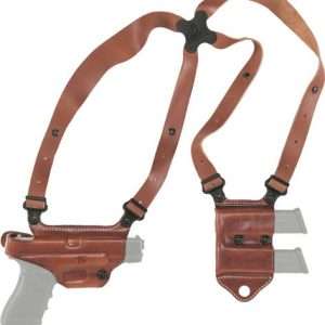 Galco Miami II Shoulder System - Tan Leather RH SIG P320F
