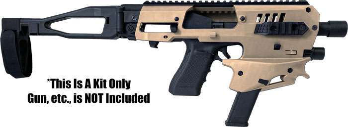 CAA MCK Micro Conversion Kit for Glock 9/40 Tan
