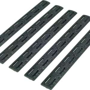 BCM Rail Panel Kit M-LOK 5.5" - Black 5 Pack