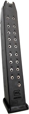 Glock OEM Magazine Model 22 | 22-Round .40SW Steel