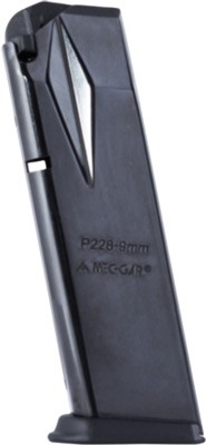 Mec-Gar Sig P228 Magazine 9MM Luger 15RD Blued