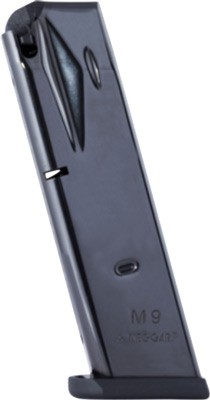 Mec-Gar Beretta 92FS Magazine, 9mm Luger, 15rd