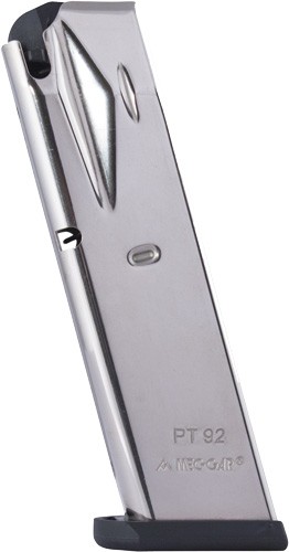 Mec-Gar Magazine Taurus PT92 9MM Luger Nickel