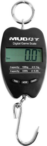 Muddy 330lb Digital Scale - Weighs in lbs/kilos/stones