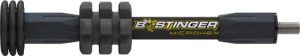 Bee Stinger Stabilizer: Microhex Hunting 6" Black - Precision Archery Performance