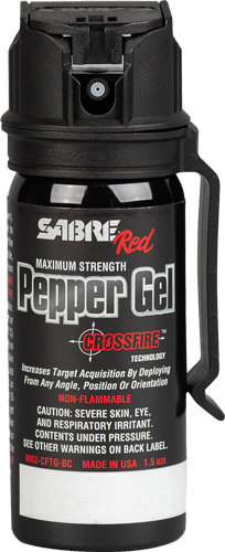 Sabre Red Pepper Gel Flip Top with Belt Clip