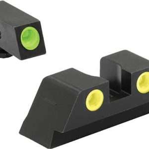 Green/Yellow Night Sight Set for Glock 42/43