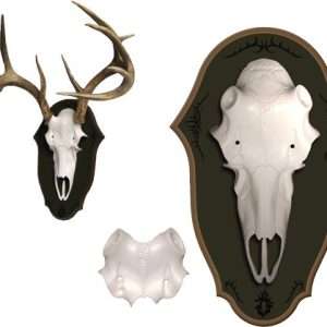Mountain Mike's Black Forest Trophy Mounting Kit - Whitetail Hunting Trophy Display
