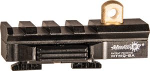 Aimshot Quick Release M-LOK Bipod Adapter with Picatinny Rail