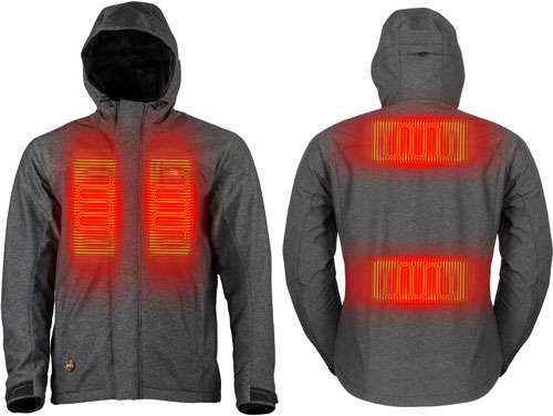 Mobile Warming Men's Adventure Jacket Heather Gray XX-Large