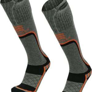 Mobile Warming Merino Heated Socks Gray X-Large