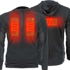 Mobile Warming Men's Merino Heated Shirt Black XX-Large