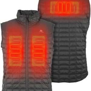 Mobile Warming Men's Heated Vest Black Large