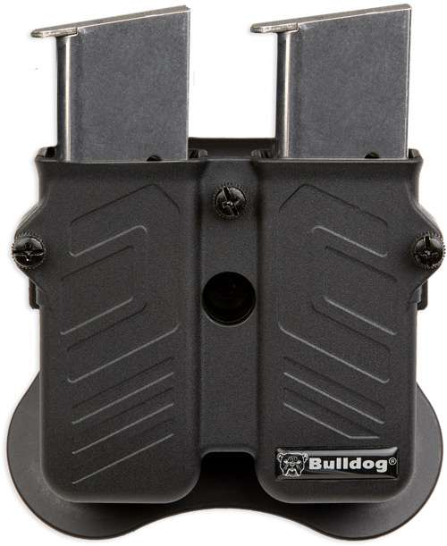 Bulldog Max Black Magazine Holder - Quick Access & Ambidextrous