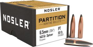 140GR Partition 50CT Bullets for Precision Shooting