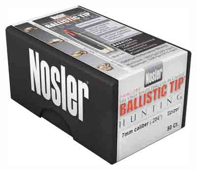Nosler 7mm .284 120GR Ballistic Tip 50CT Bullets