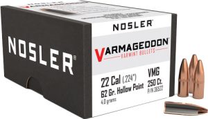 62GR Varmageddon FBHP 250CT .224 Caliber Bullets