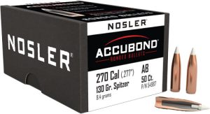 130 Grain AccuBond Bullets for Precision Shooting