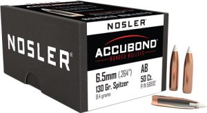 130GR AccuBond 50CT Bullet for Precision Shooting