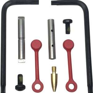 KNS Pin Kit Non-Rotating for AR15/M16 - .154 Red