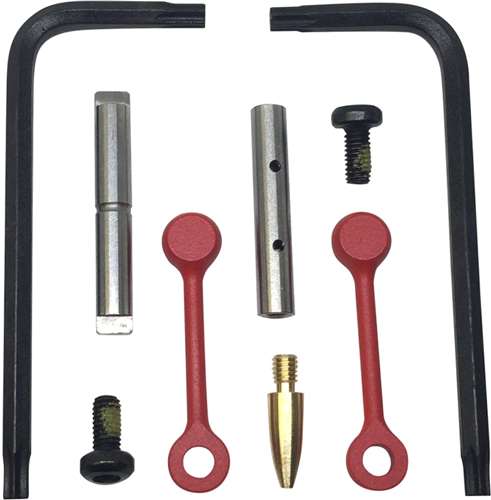 KNS Pin Kit Non-Rotating for AR15/M16 - .154 Red