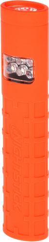 Nightstick Dual Switch Dual LED Flashlight with Dual Light Modes