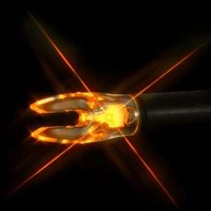 Universal Fit Orange 3-Pack Lighted Nock for Precision Archery