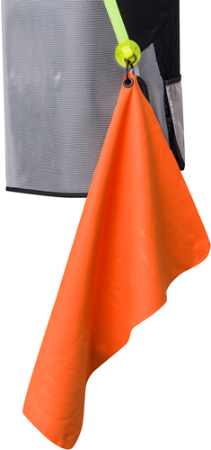 Beretta Orange Shooting Towel for Clay Target Enthusiasts