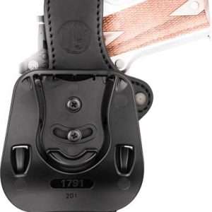 FIT OR RH 1911 4-5" Simulated Steel Black Holster