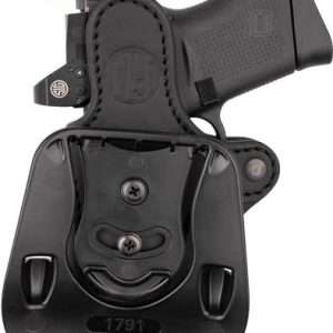 FIT OR RH SIG P365/SIM BLACK Paddle Holster