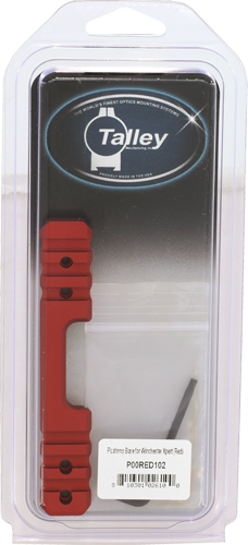 Talley Picatinny Base Winchester Xpert .22LR Red