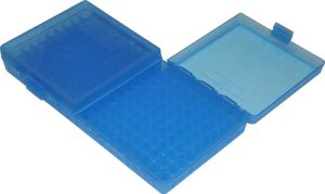 MTM Clear Blue Ammo Box for 200 Rounds