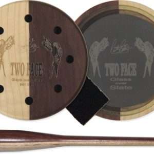 Pittman Game Calls Two Face Glass Pot Turkey Call