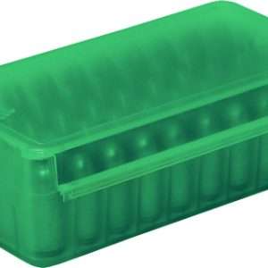 MTM Ammo Box 9mm Luger/380ACP, 50-Rounds Side Slide CL Green