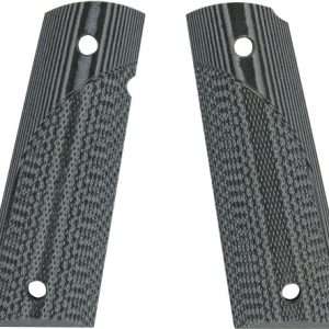 Pachmayr Dominator G10 Grips for 1911 - Gray/Black Checker Pattern