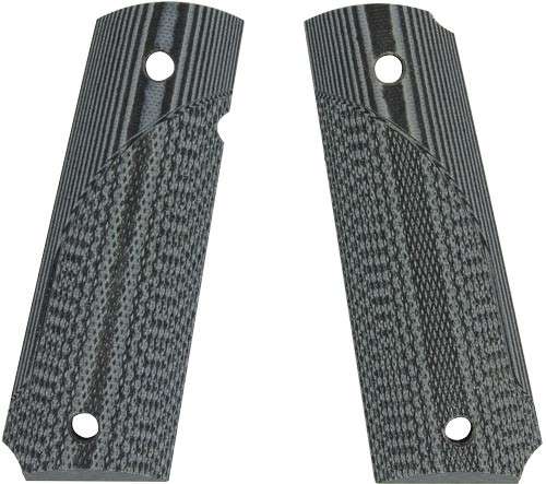 Pachmayr Dominator G10 Grips for 1911 - Gray/Black Checker Pattern